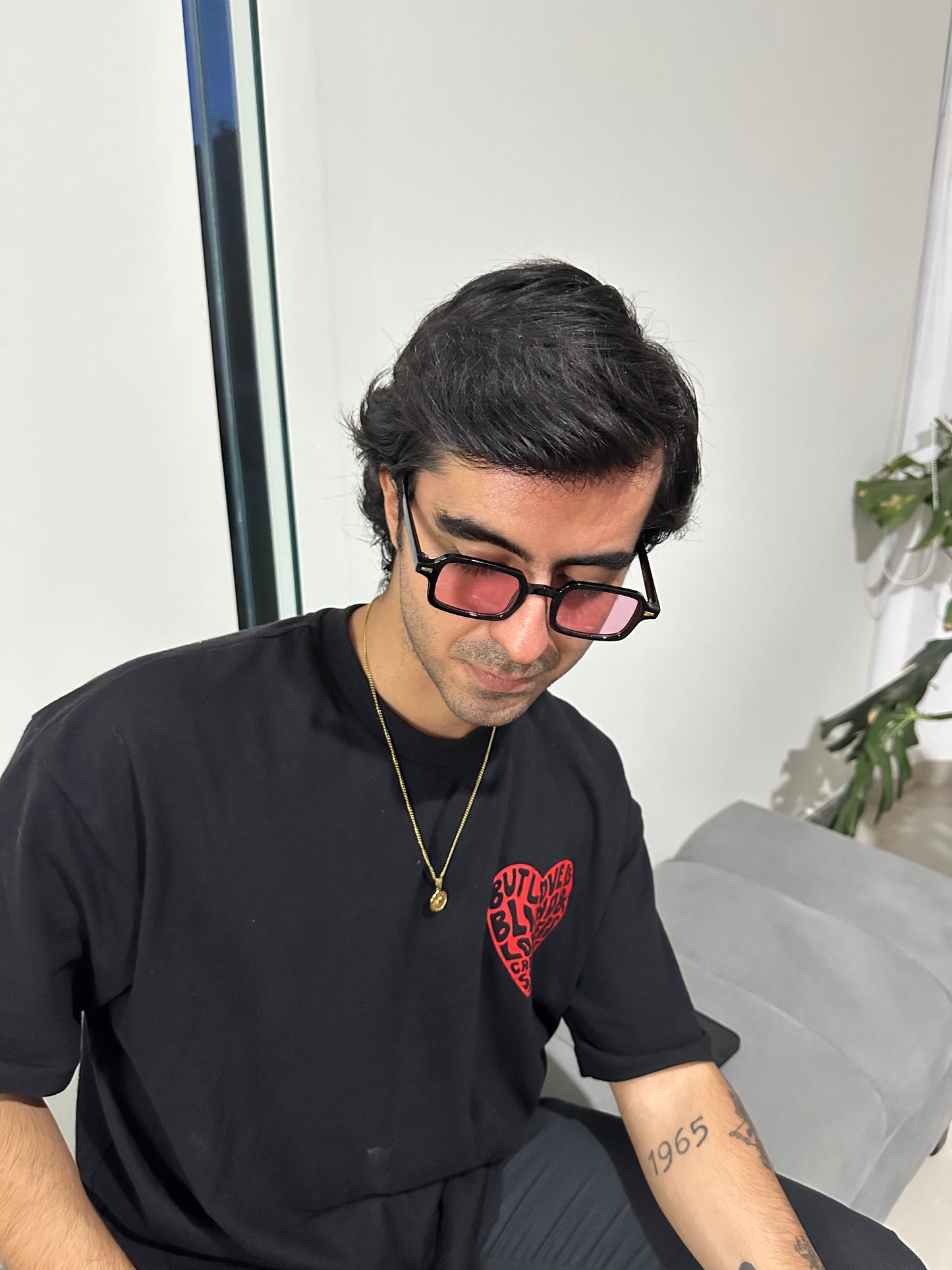 LENTES TINY ROSA NEGRO