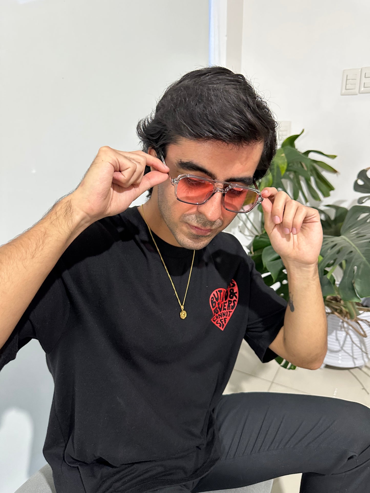 LENTES TESLA ROJO DESVANECIDO