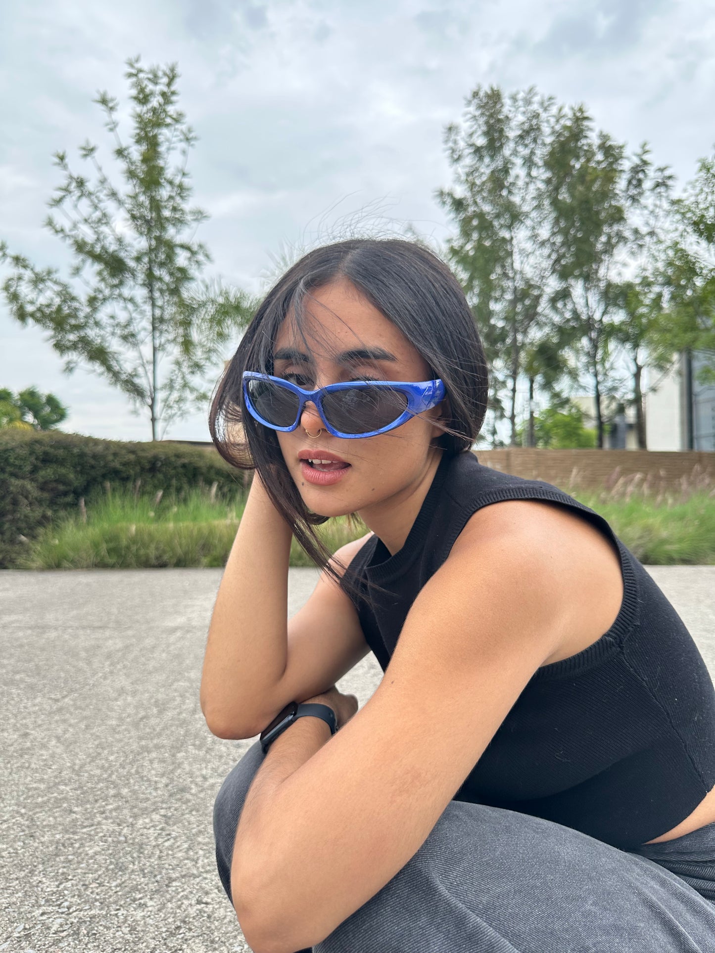 LENTES BUNNY AZUL