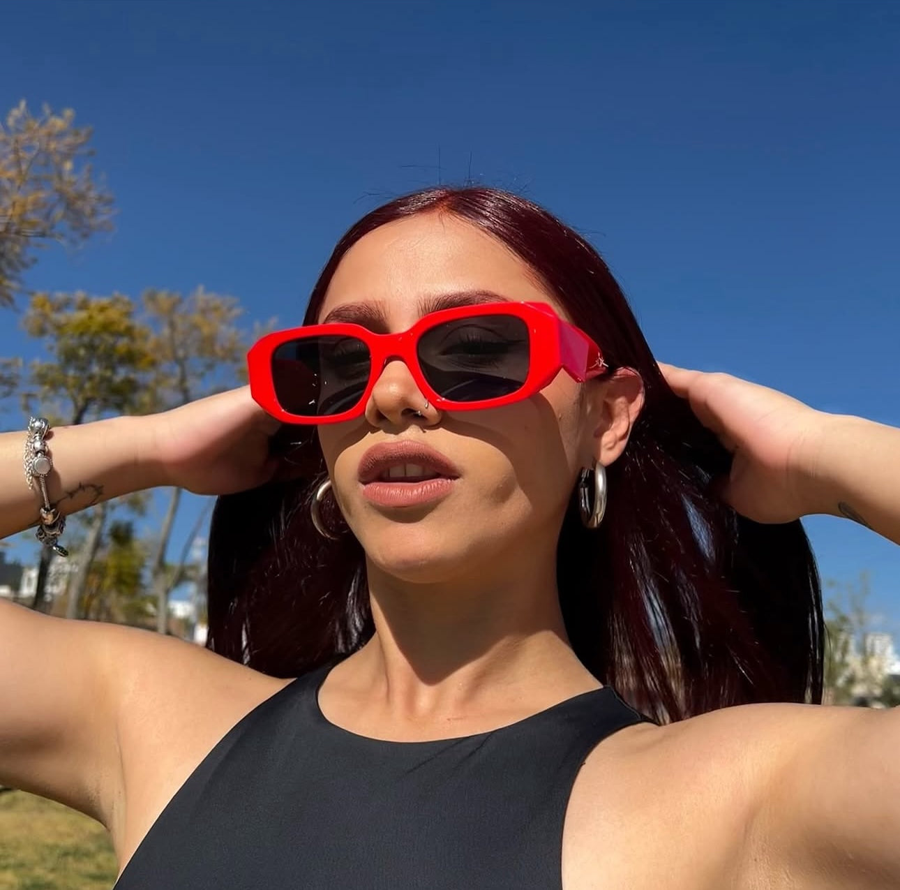 LENTES NUBE ROJO