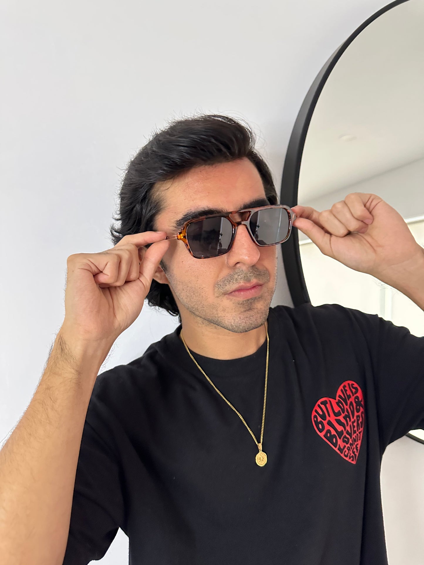 LENTES TESLA NEGRO ATIGRADO