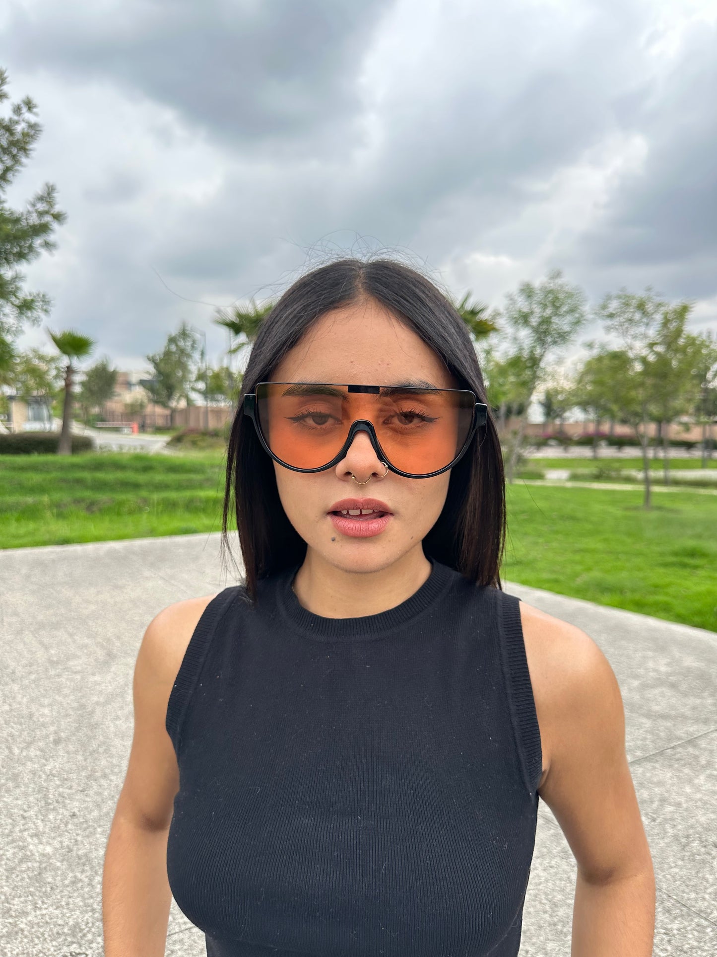 LENTES WALTER NARANJA