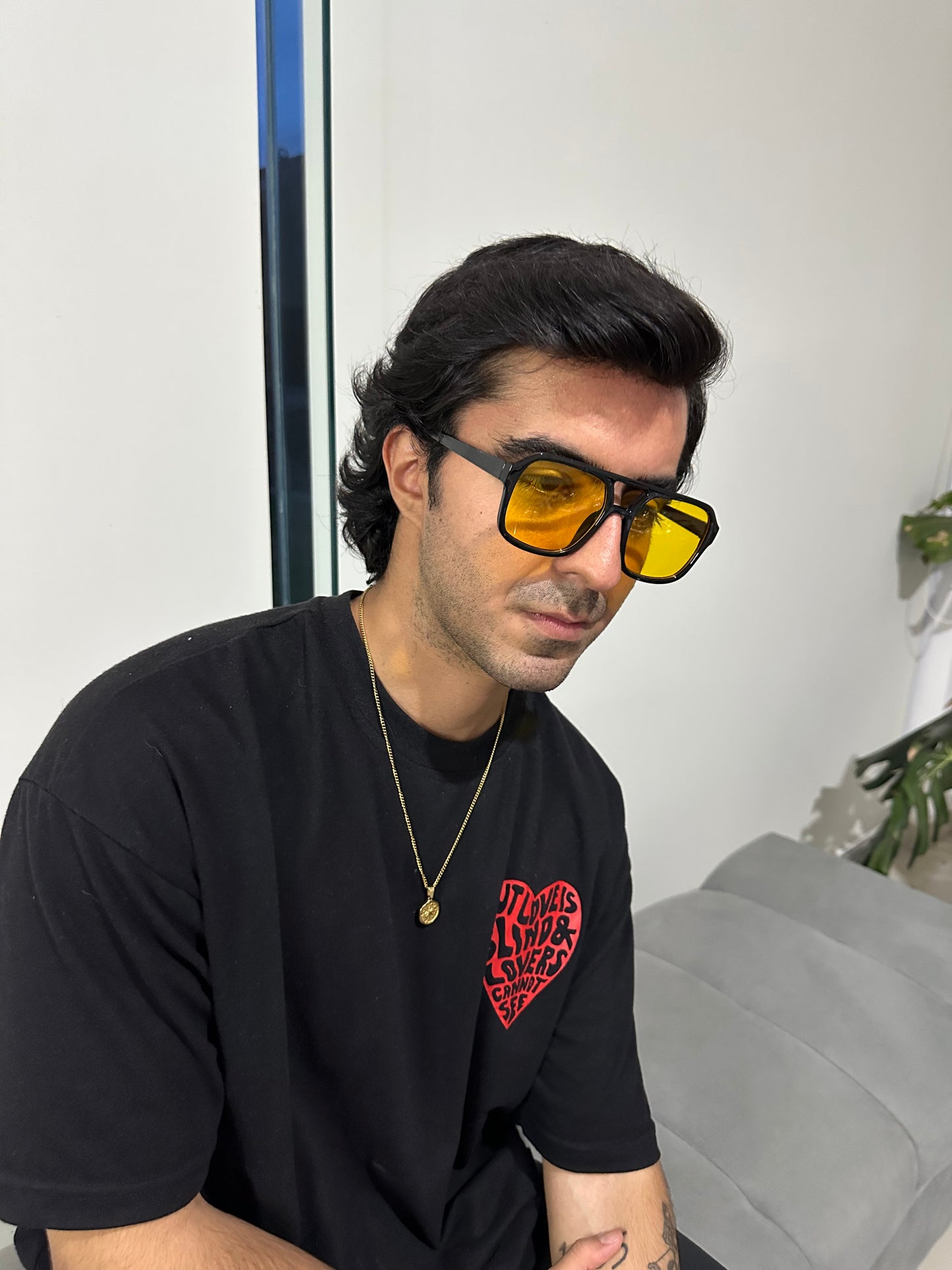 LENTES BLOCKY AMARILLOS