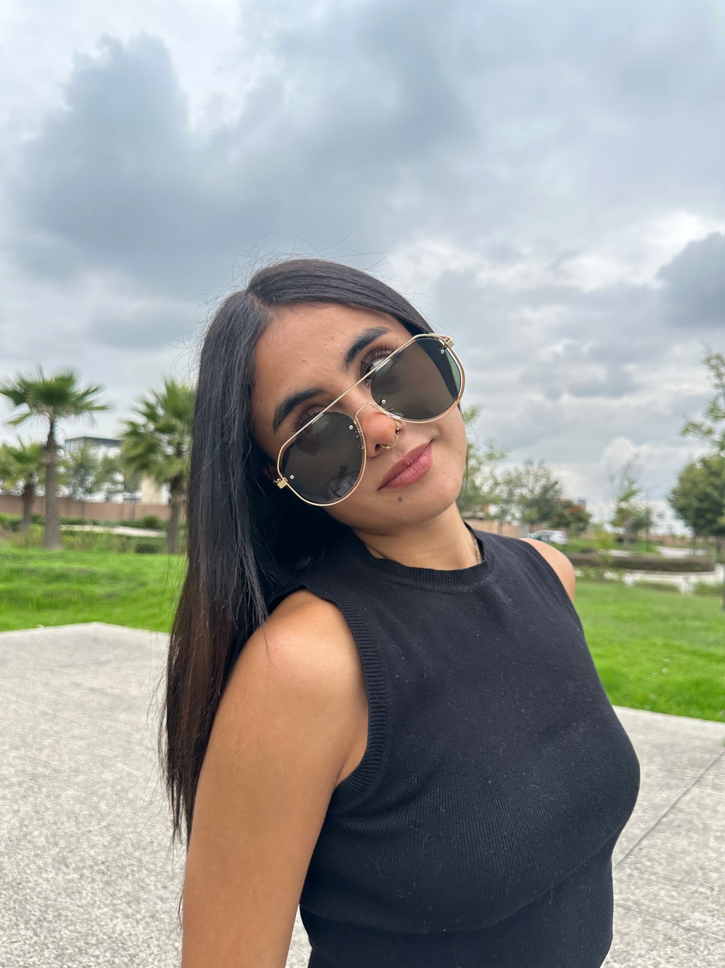 LENTES TOP GUN VERDE