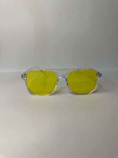 LENTES BIKER GHOST AMARILLOS