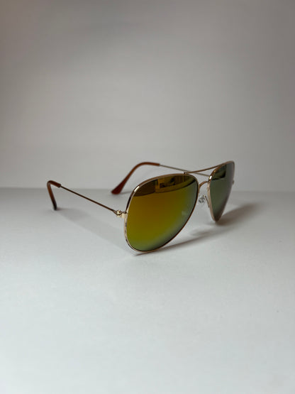 LENTES AVIATOR AMARILLO