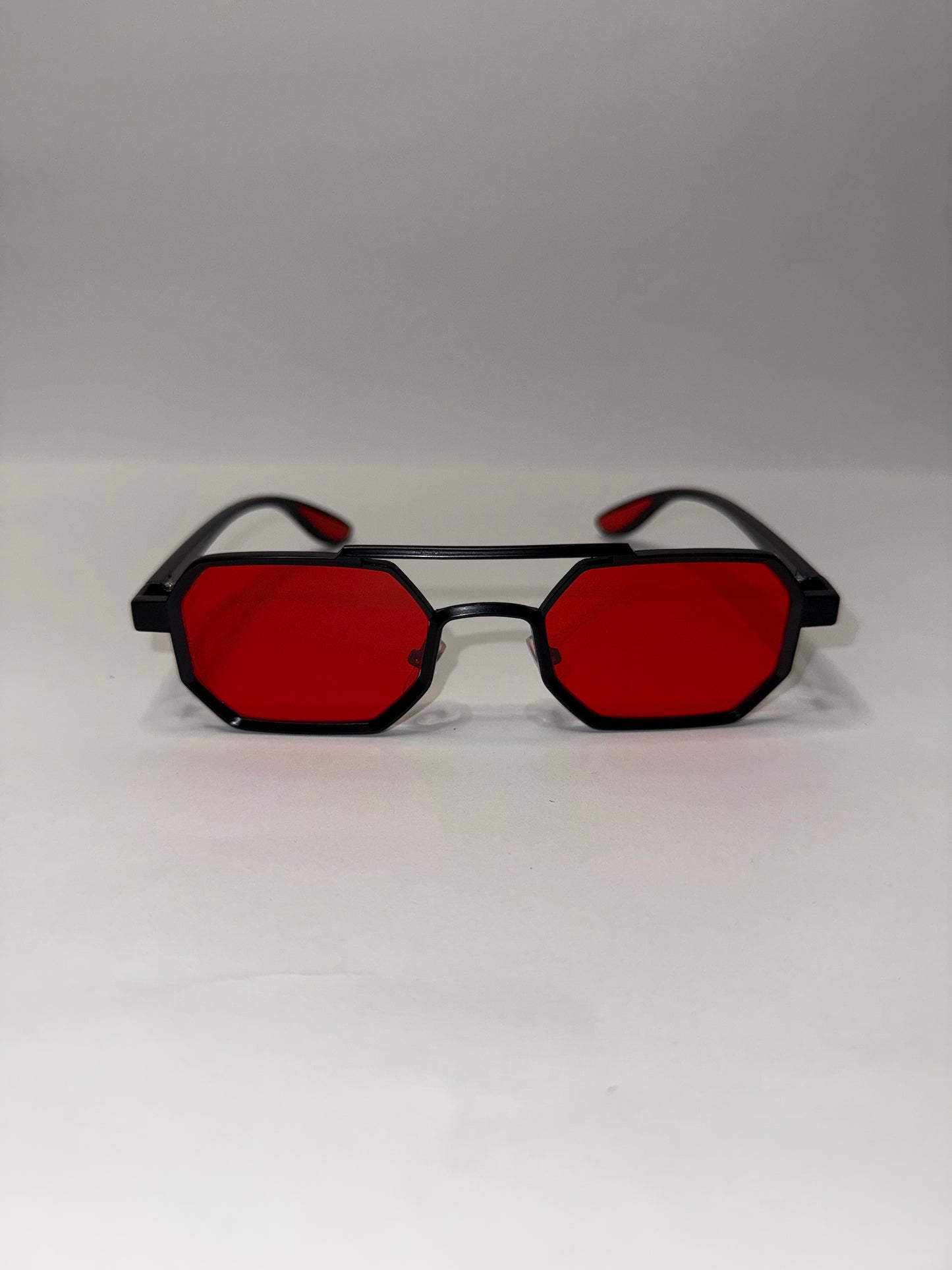 LENTES TITANIUM ROJOS