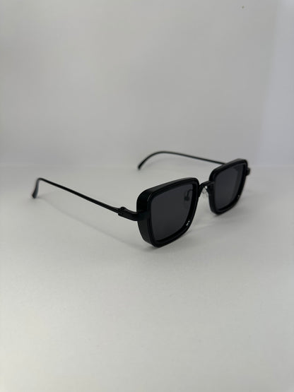 LENTES REVÓLVER NEGROS MATE