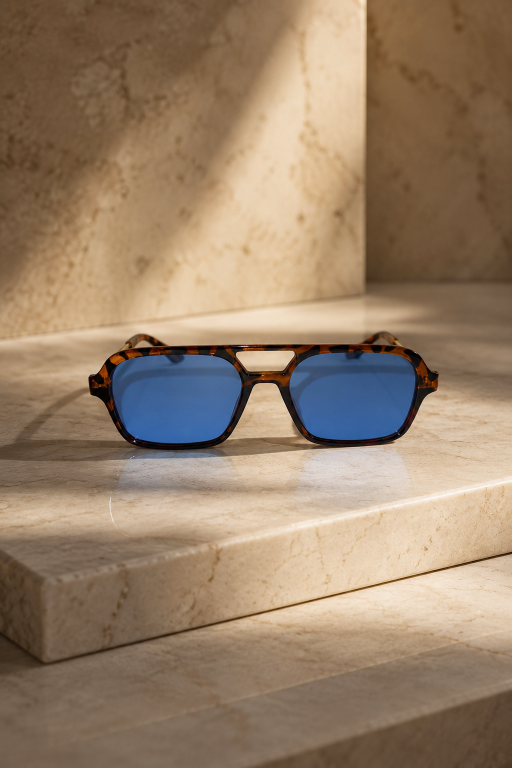 LENTES TESLA AZUL CAREY