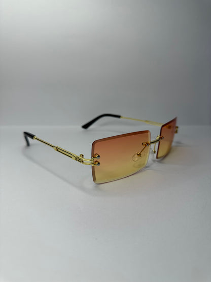 LENTES NO FRAME NARANJA