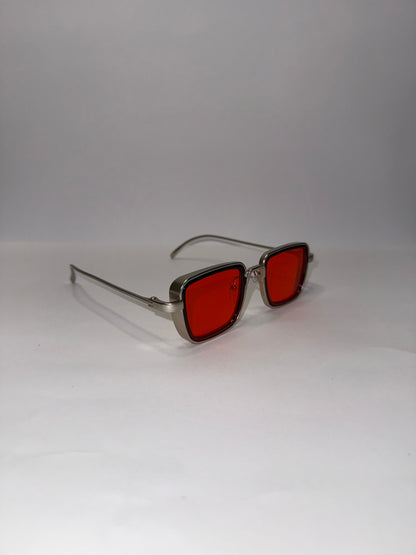 LENTES REVOLVER ROJOS