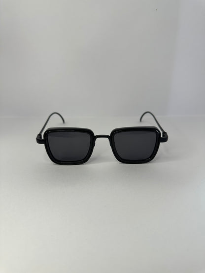 LENTES REVÓLVER NEGROS MATE