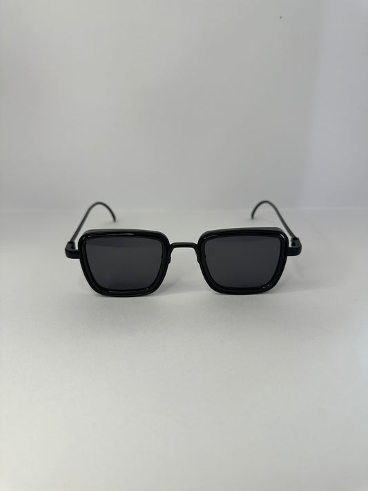 LENTES REVÓLVER NEGROS