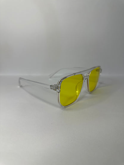 LENTES BIKER GHOST AMARILLOS