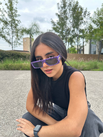 LENTES MÁRMOL MORADOS