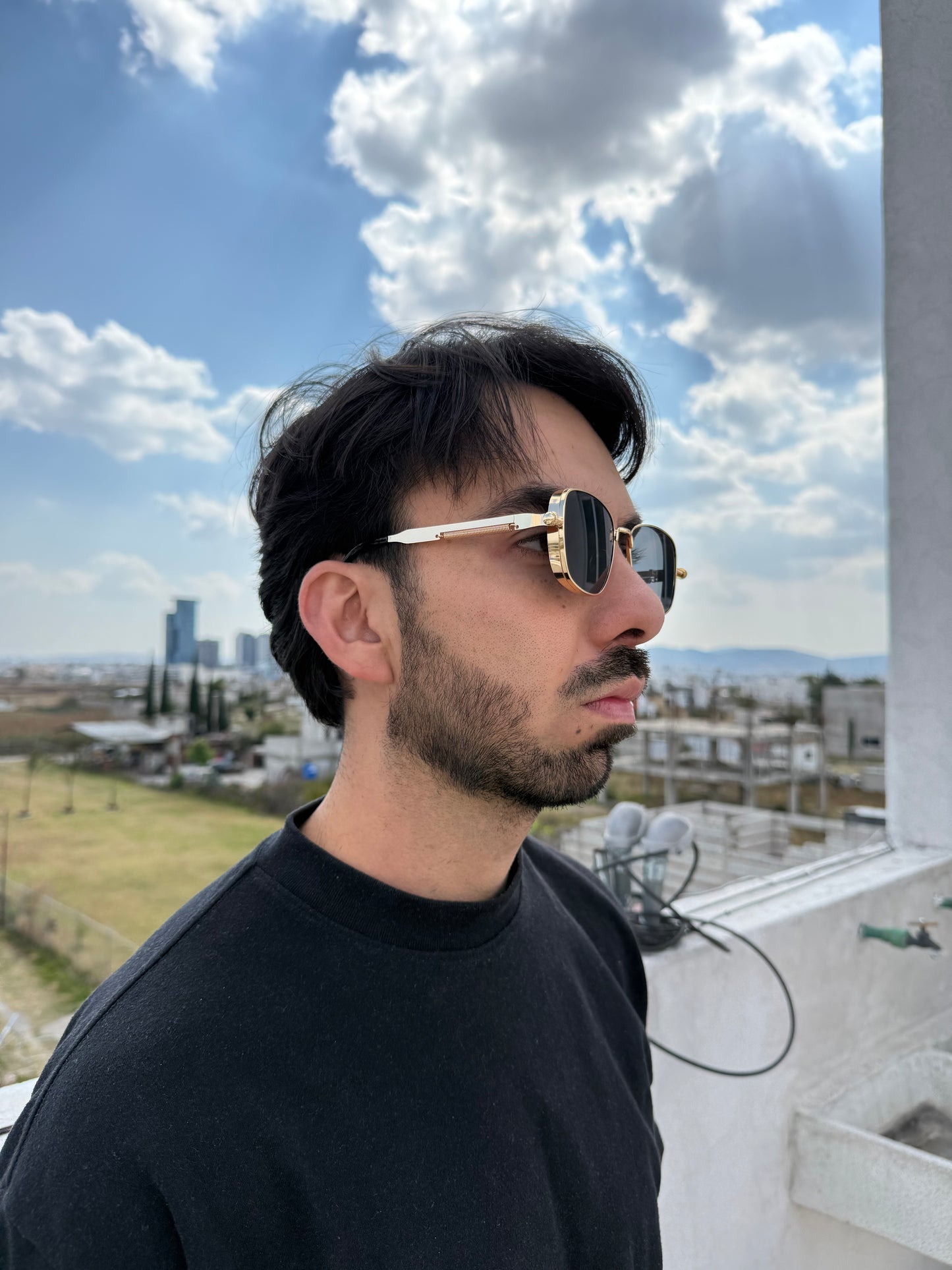 LENTES MAD MAX 3.0 NEGROS GOLD