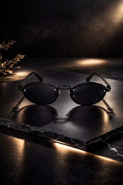 LENTES VENECIA NEGRO MATE