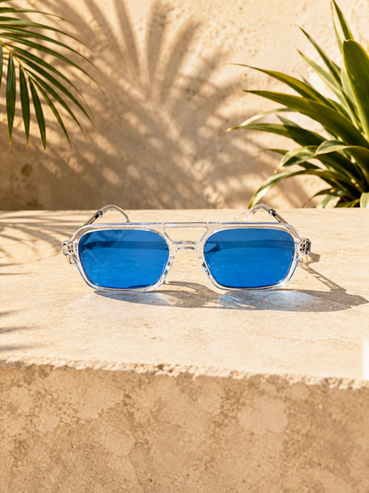 LENTES TESLA AZUL GHOST