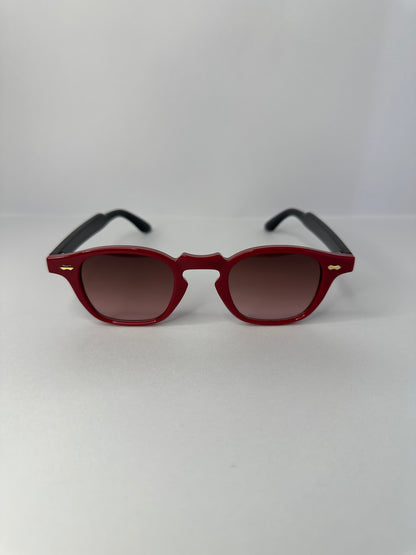 LENTES MINIMAL ROJO