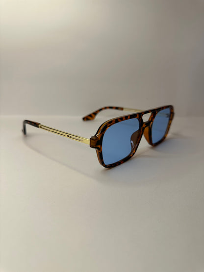 LENTES TESLA AZUL CAREY