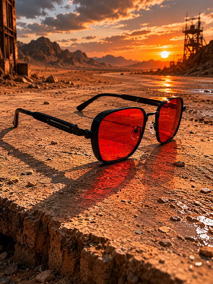 LENTES MAD MAX 3.0 ROJOS