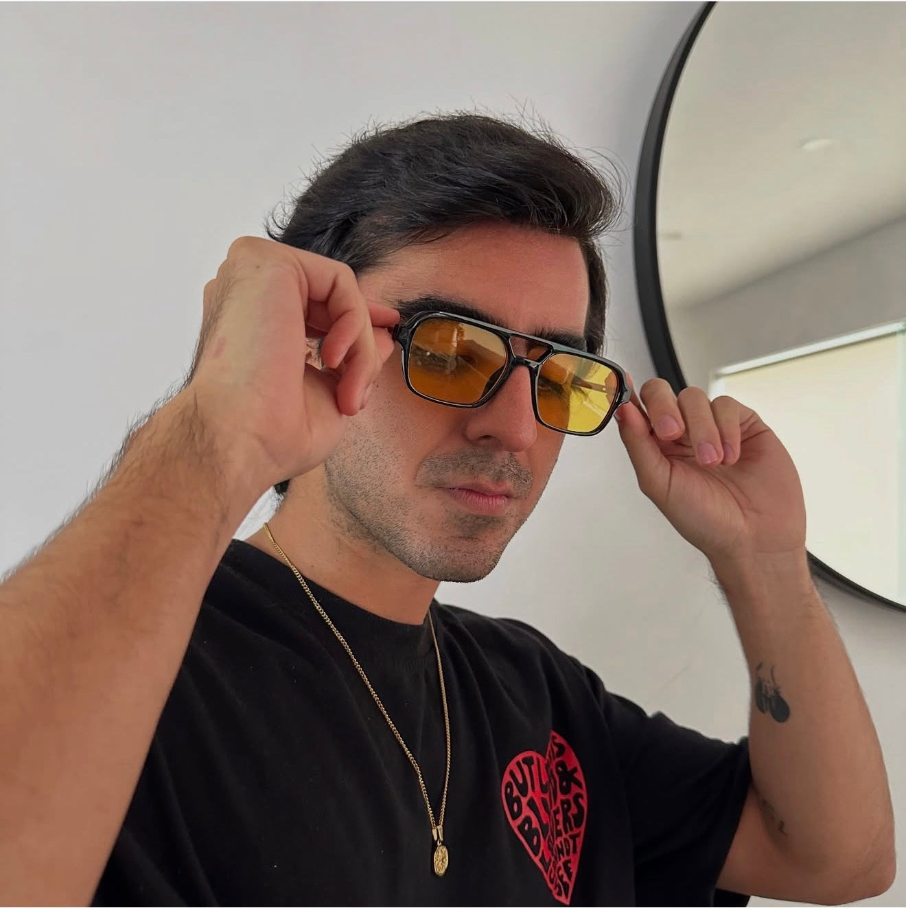 LENTES TESLA AMARILLOS