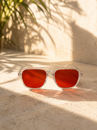 LENTES CHOPPER GHOST ROJOS