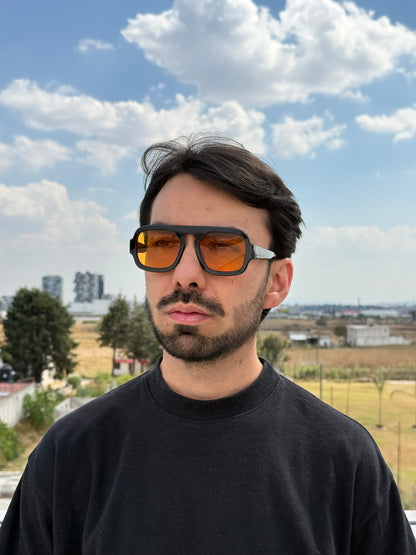 LENTES OLD MONEY NARANJA