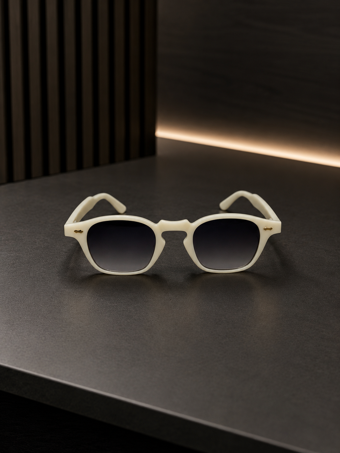 LENTES MINIMAL BLANCO