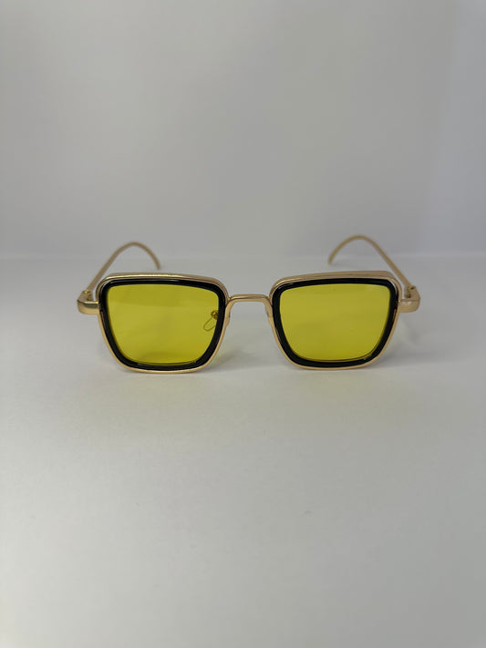 LENTES REVÓLVER DORADO