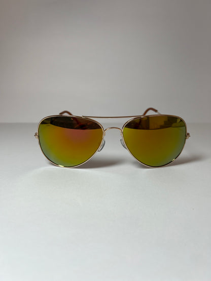 LENTES AVIATOR AMARILLO