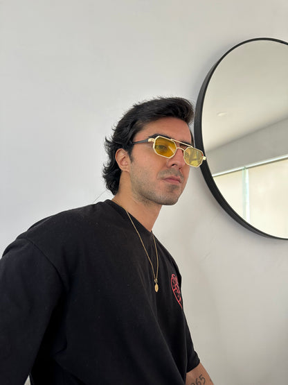 LENTES TITANIUM MINI AMARILLO