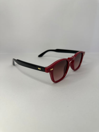 LENTES MINIMAL ROJO