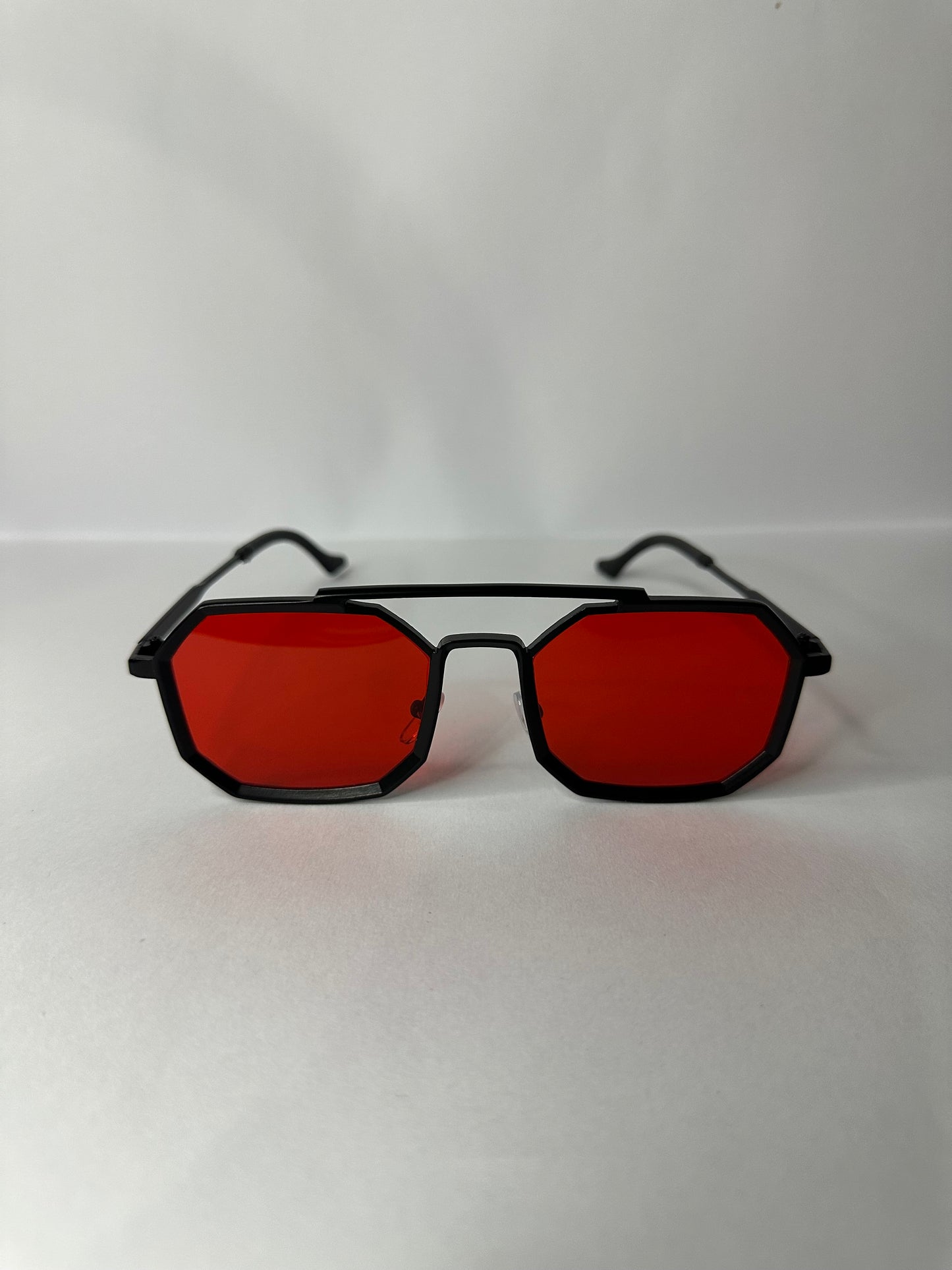 LENTES TITANIUM ROJO