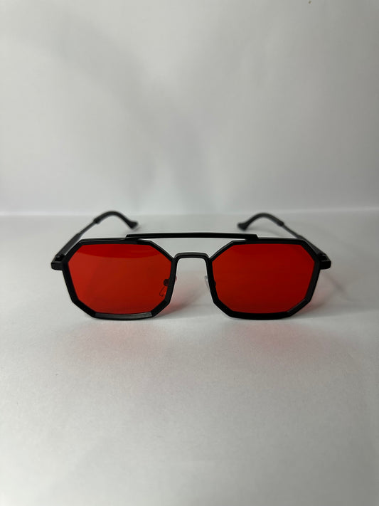 LENTES TITANIUM ROJO