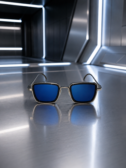 LENTES REVOLVER AZUL