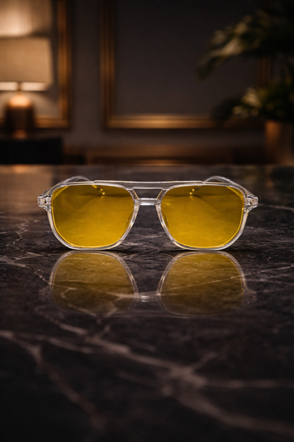 LENTES BIKER GHOST AMARILLOS