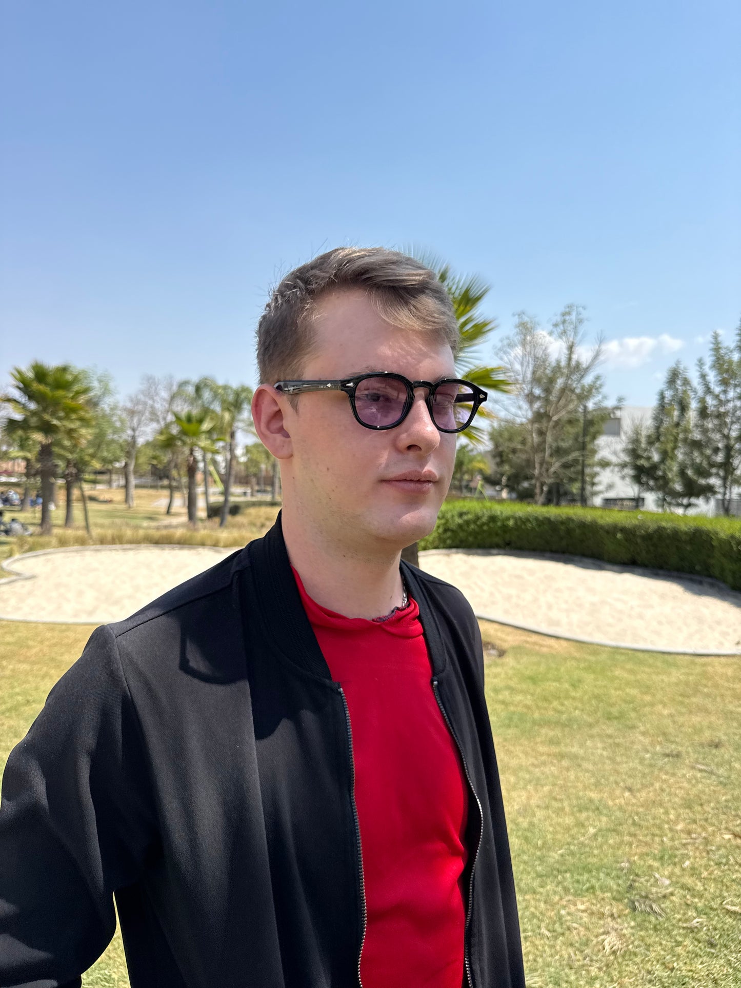 LENTES MINIMAL MORADOS PREMIUM