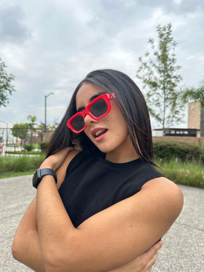 LENTES ICEBERG ROJOS