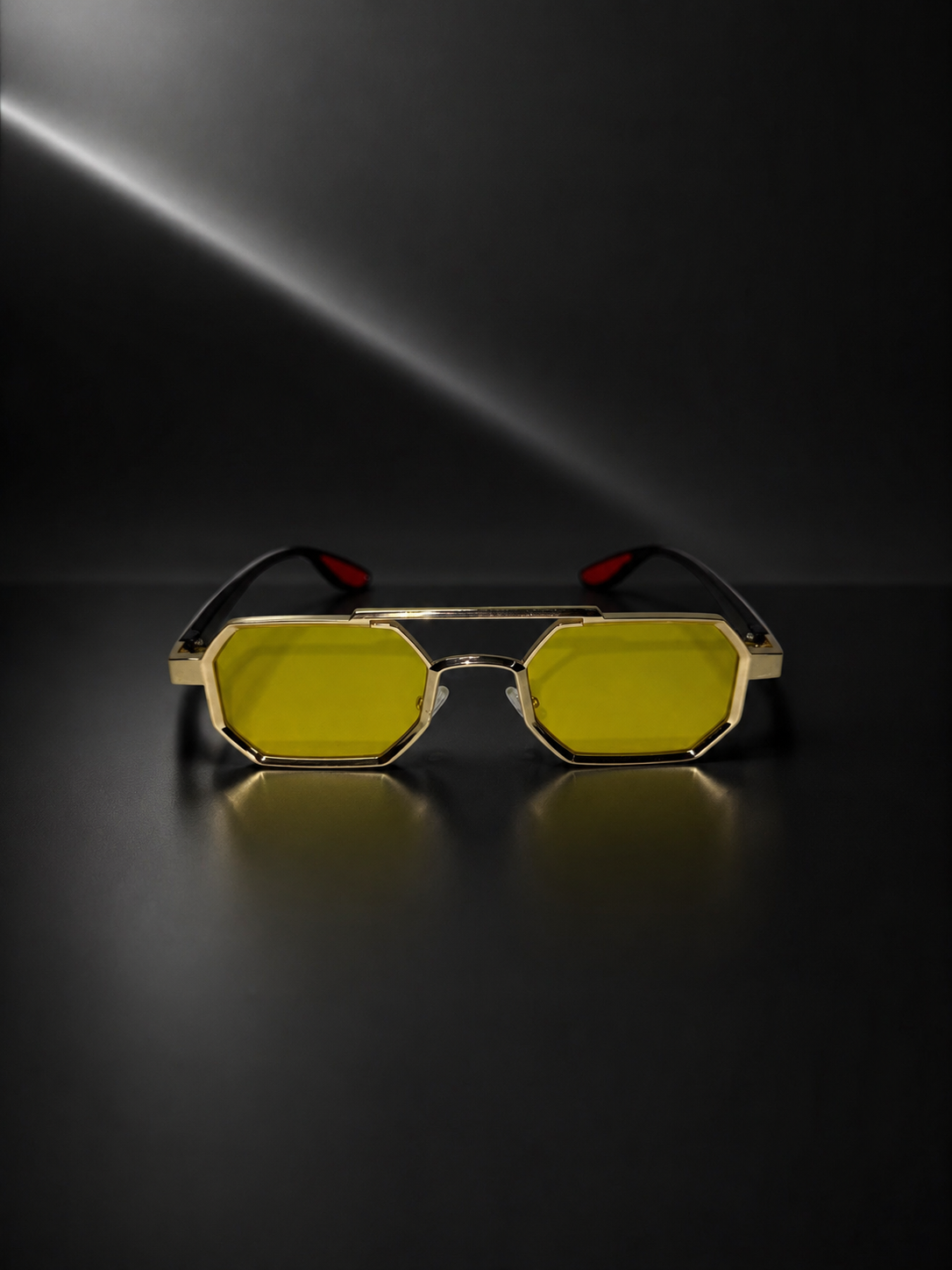 LENTES TITANIUM MINI AMARILLO