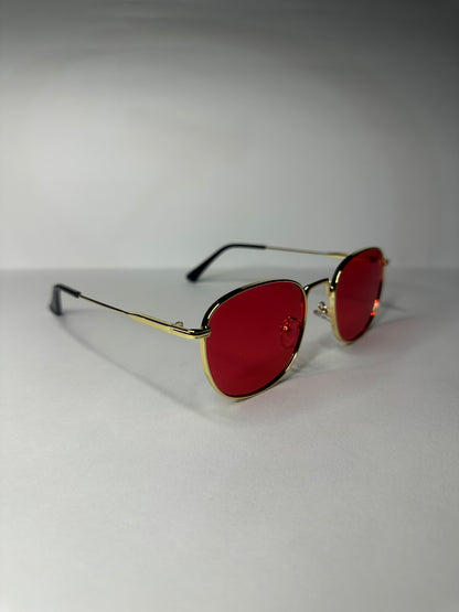 LENTES MÚSICO ROJO