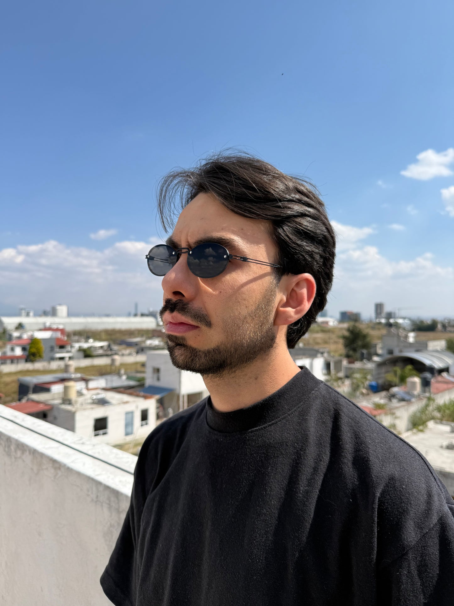 LENTES VENECIA NEGRO MATE