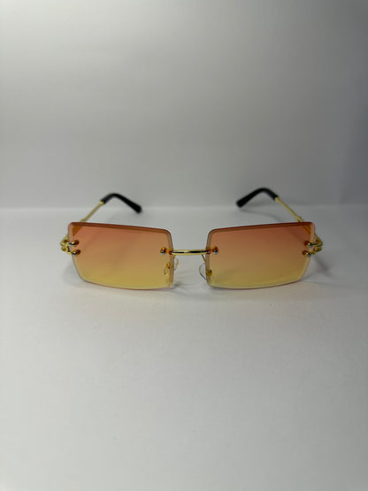 LENTES NO FRAME NARANJA