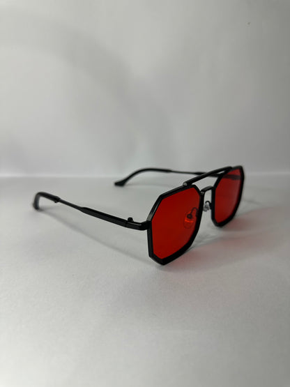 LENTES TITANIUM ROJO