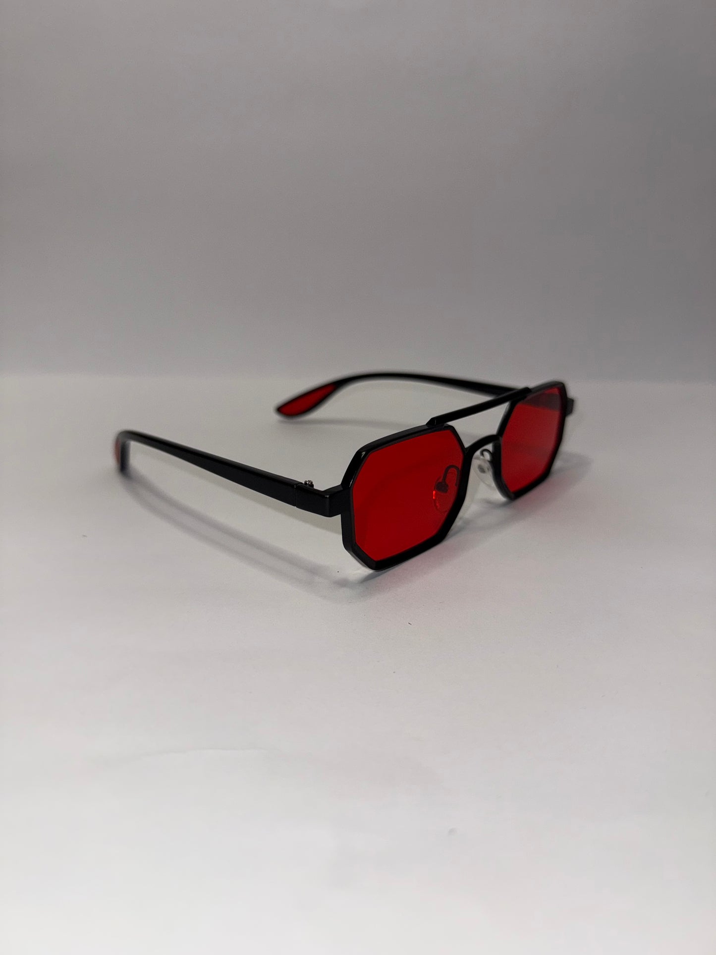 LENTES TITANIUM ROJOS