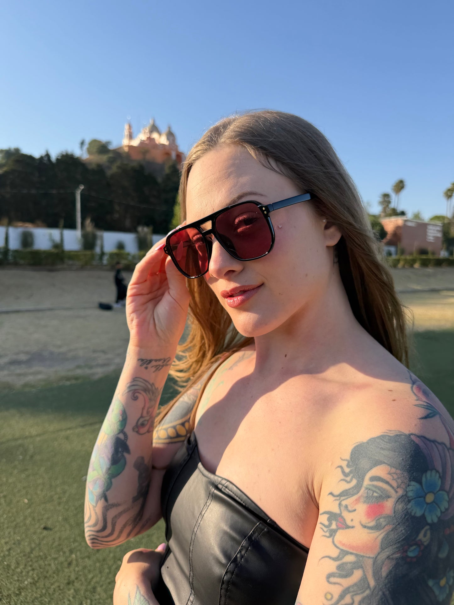 LENTES BIKER VINO