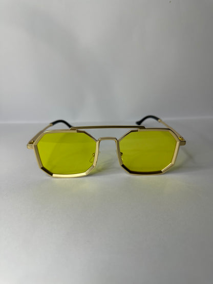 LENTES TITANIUM AMARILLOS