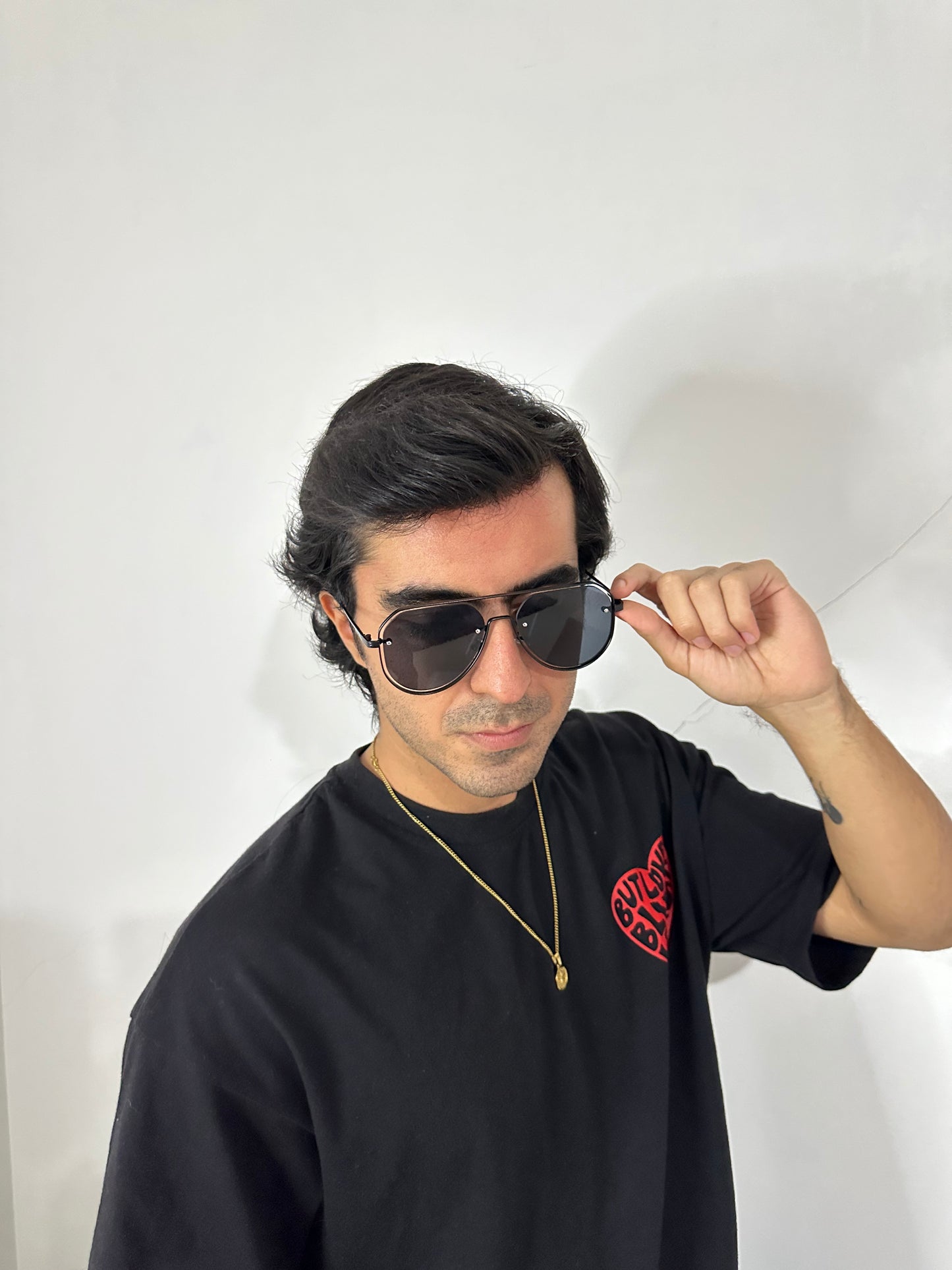 LENTES TOP GUN NEGRO