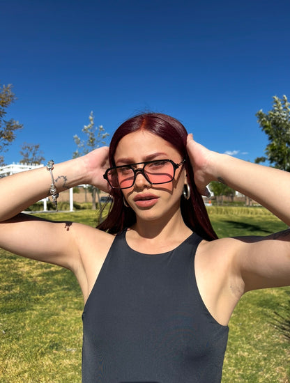 LENTES TESLA ROSAS