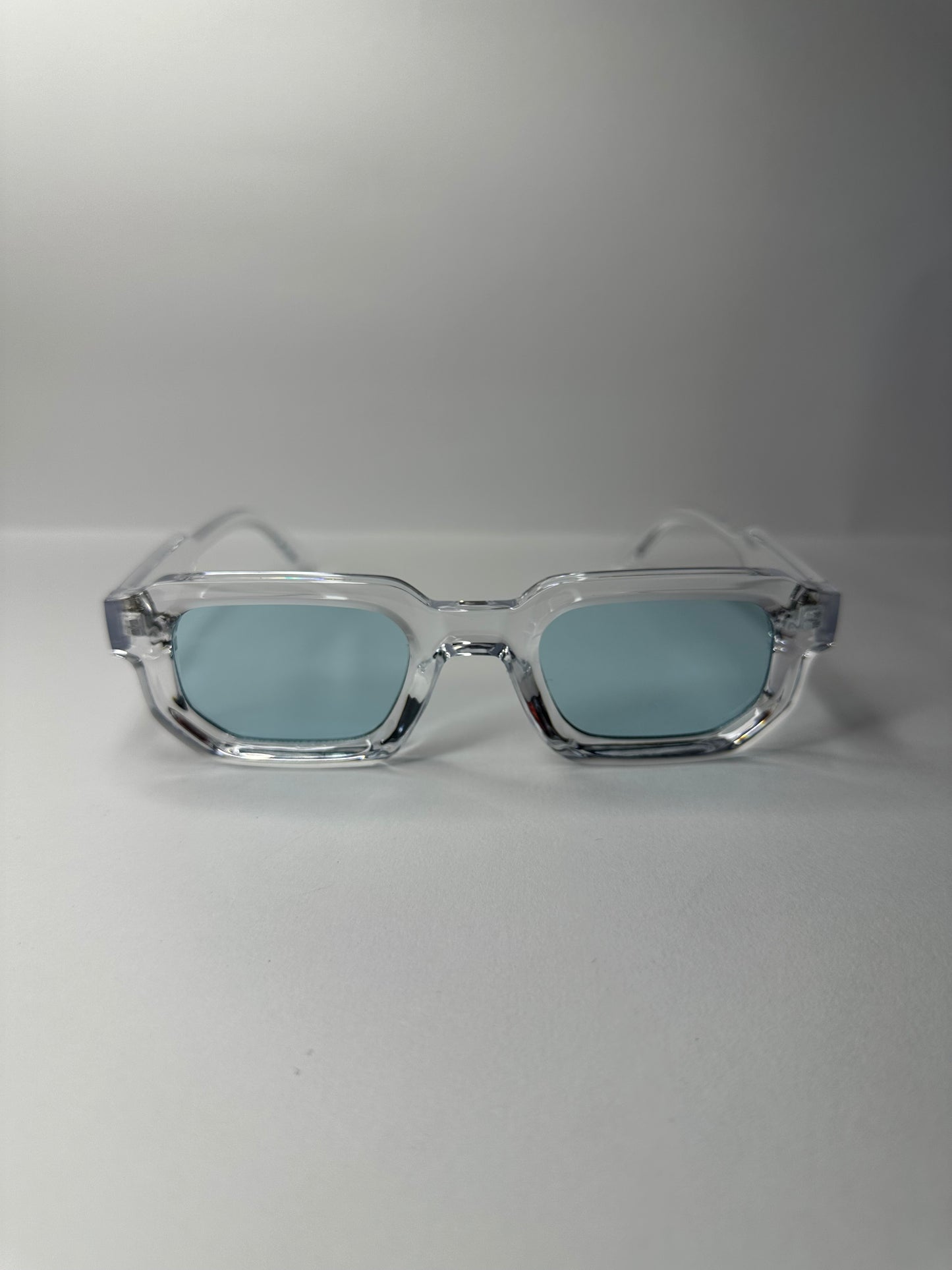 Lentes iceberg azul con transparente